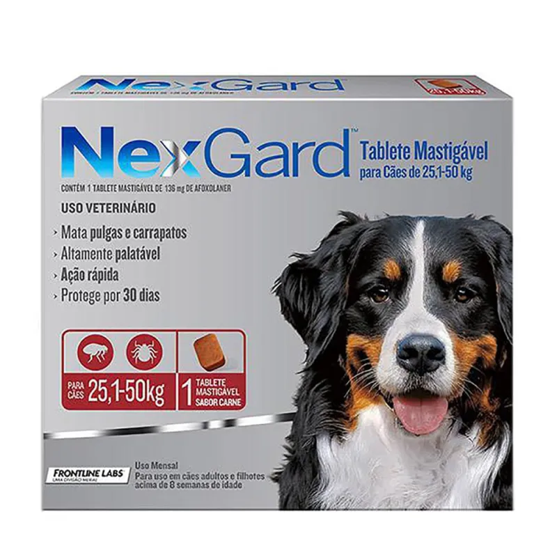 Nexg Tabletes 25,1-50Kg 1Cp 600Gr - 527