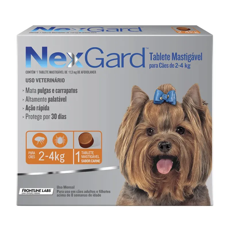 Nexg Tabletes 2 - 4Kg 1Cp 0,50Gr - 251