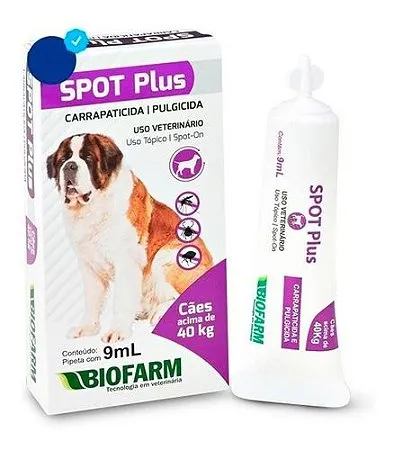 Cópia de Spot Plus 9 Ml Acima 40Kg