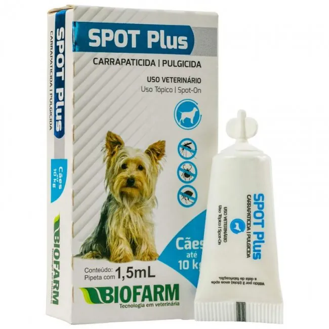 Spot Plus 1,5 Ml Acima Até 10Kg