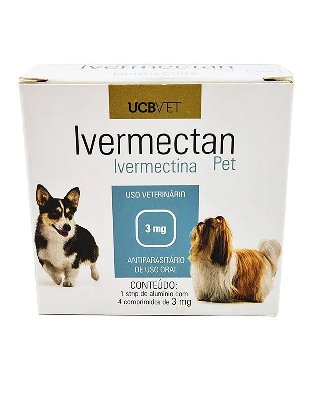 Ivermectan Ivermectina Pet 3Mg