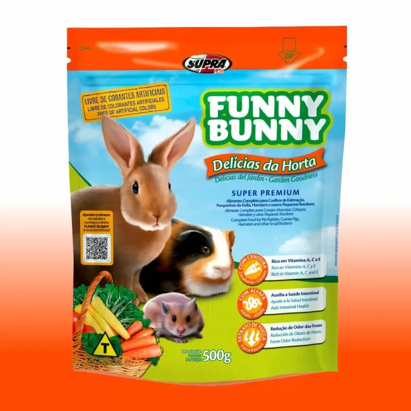 Funny Bunny Delicias Dqa Horta 500G