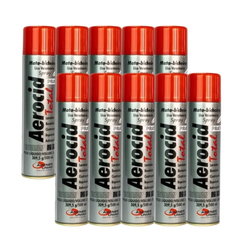 Aerocid Spray Prata Agener 500Ml