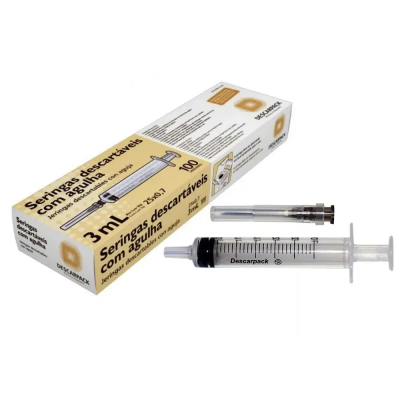 Seringa 3Ml C/ Agulha