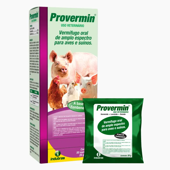 Provermin Vermifugo Po 20G