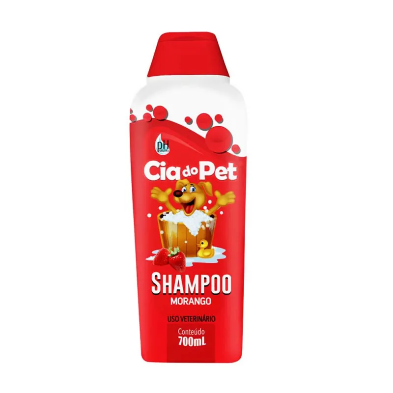 Shampoo Cia do Pet Morango 700 Ml