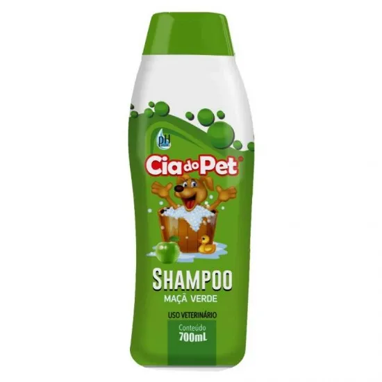 Shampoo Cia do Pet Maca Verde 700 Ml