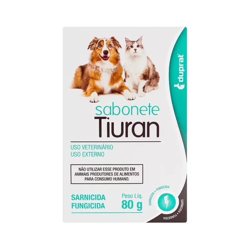Tiuran Sabonete Sarnicida e Fungicida