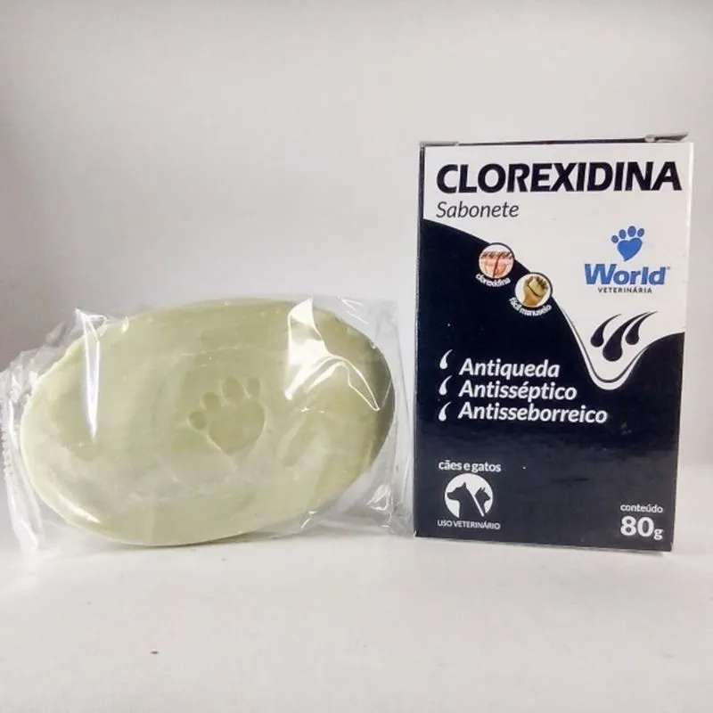 Sabonete Dug S Clorexidina 80G World Pet(E) - Ref Wd946