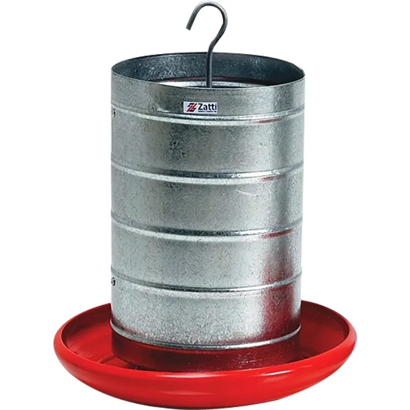 Comedouro Aves Tub 20Kg Prato Plast Zatti