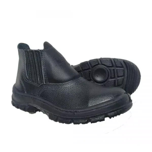 Botina Seg Elast S/Bico 41 Pta Crival/Sul - Ref 000027