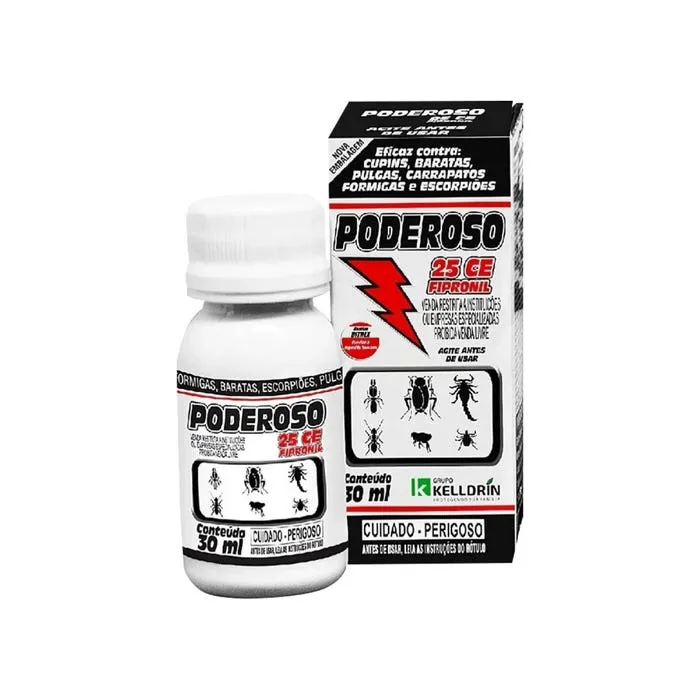Insetic Poderoso 25Ce Fipronil 30Ml Kelldrin(E) - Ref 198