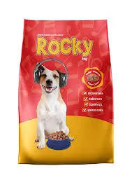 Racao P/Caes Rocky Dog 25Kg